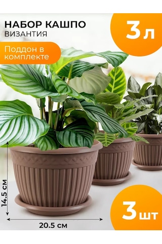 La Decoro İç Mekan Çiçekleri İçin Saksı, Çiçek Saksısı, Saksı 351230822