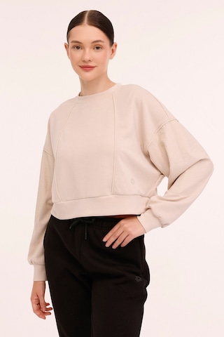 Lotto W-bethany C Neck Swt 4pr Bej Kadın Sweatshirt 000000000101925104 Bej