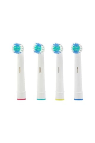 Us Dupont Tynex SB17A Braun Oral-B Uyumlu Yedek Pilli Diş Fırçası Başlığı 4 Adet