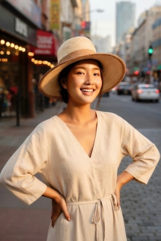 Mollycrush Kadın Camel Bantlı Dikiş Detaylı Hasır Fötr Şapka Yazlık Geniş Kenarlı Trend Plaj Modası Bej
