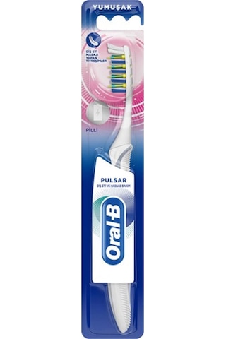Oral-B Pulsar Diş Eti ve Hassas Bakim Yumuşak Pilli Diş Fırçası