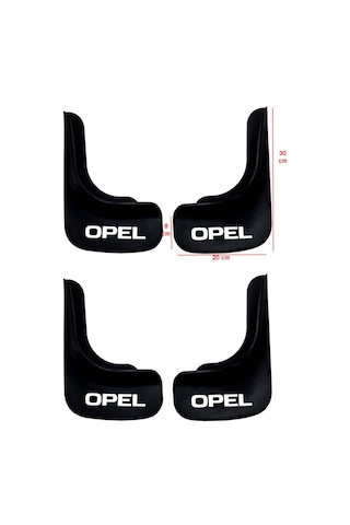 Opel Corsa C 2000-2006 Uyumlu 4 lü Ön-Arka Paçalık Tozluk Çamurluk OPL1UX008YD