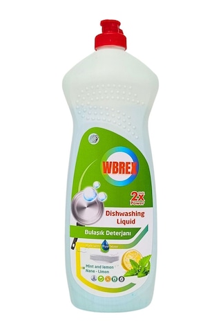 Wbrex Nane Limon Kokulu Bulaşık Deterjanı 5 x 650 ML