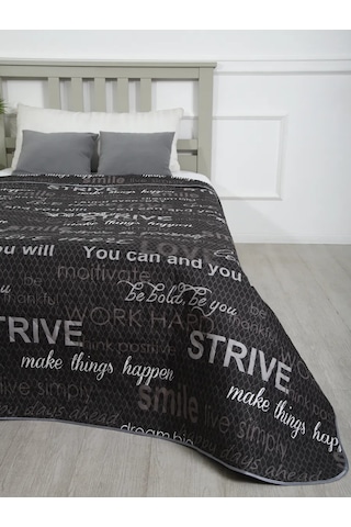 Inteteks Yatak Ve Kanepe İçin Euro Boyutlu 210x240 Kanepe Örtüsü 430225706 Siyah