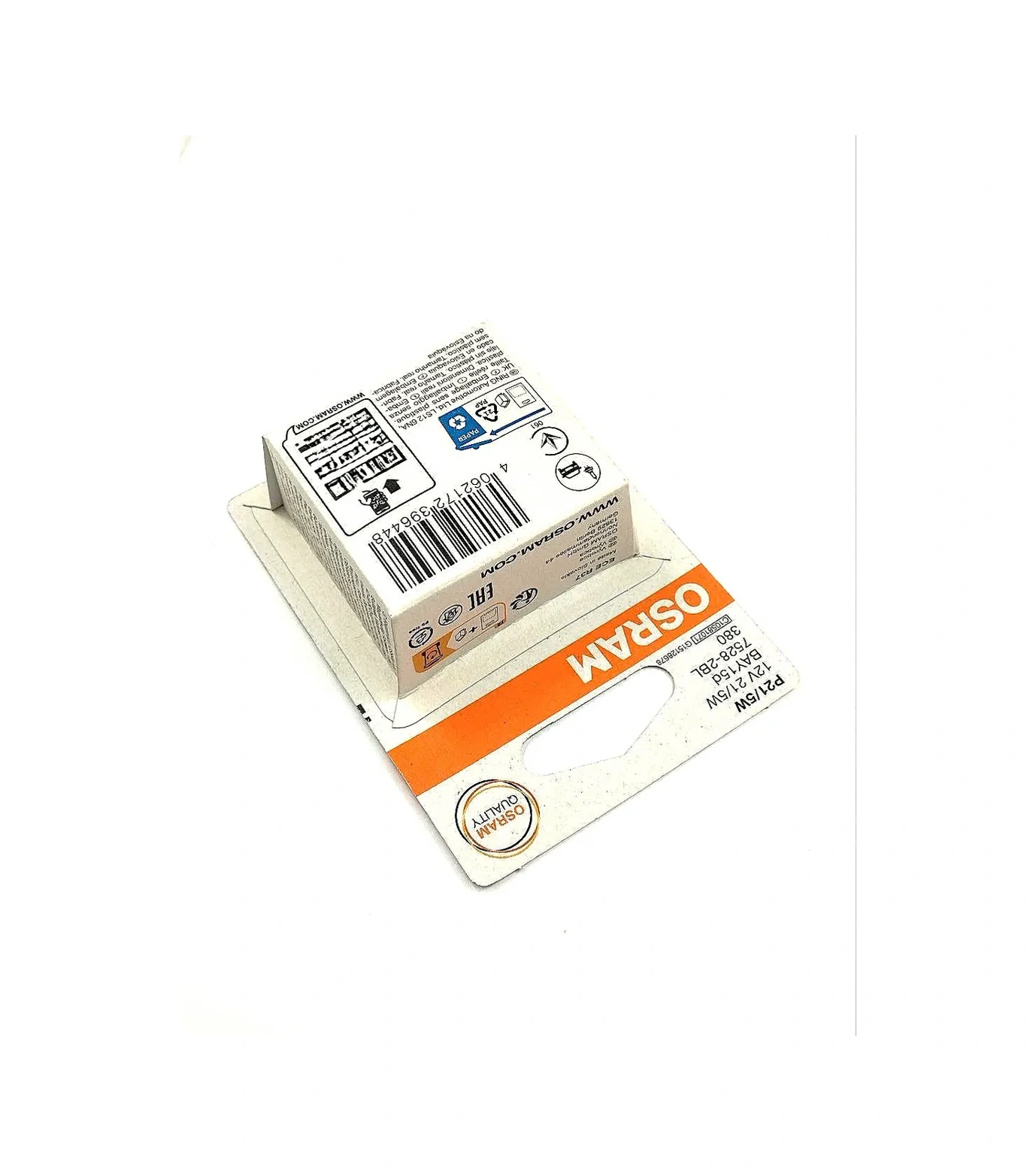 Osram Otomobil Lambası P21/5w 2 Adet Yanıp Sönen Işık Ve Stop Lambası 341671378