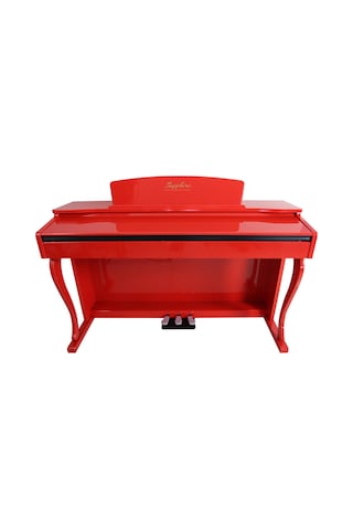 Jwin Sdp-220 Çekiç Aksiyonlu 88 Tuşlu Dijital Piyano - Kırmızı