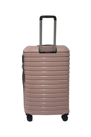 Oleets Büyük Boy Polipropilen Süper Esnek Kırılmaz Tekerlekli Valiz Bavul Pudra