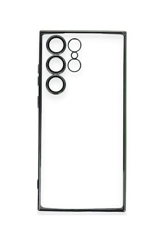Newface - 86 - Samsung Galaxy S23 Ultra Kılıf Razer Lensli Silikon - Matxzngz - - Yeşil