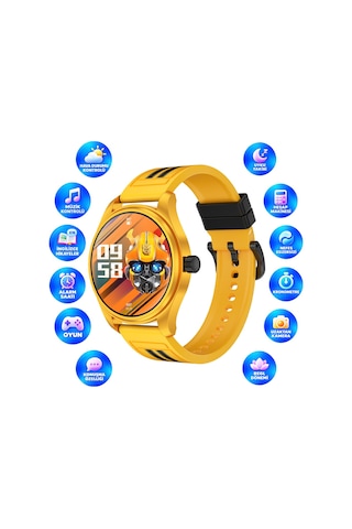 Transformers Bumblebee Tf20 Çocuk Akıllı Saati Distribütör Garantili