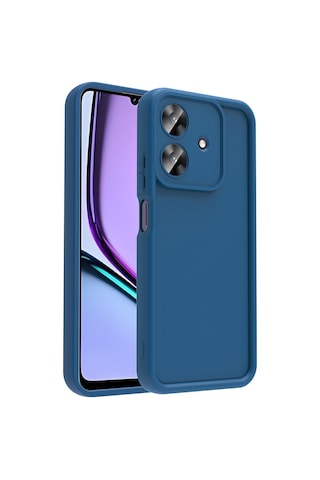 Zore Realme Note 60 Kılıf Kamera Korumalı Msra Ananas Kapak - Koyu Yeşil Koyu Yeşil