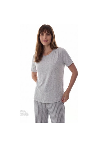 Penti Açık Gri Mama Cozy Day Pantolon Pijama Takımı