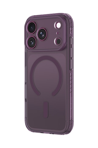 Apple iPhone Uyumlu 18 Pro Max Kılıf M-safeli Airbag Tasarımlı Amazingthing Titan Pro Lens Serisi Kapak Mor