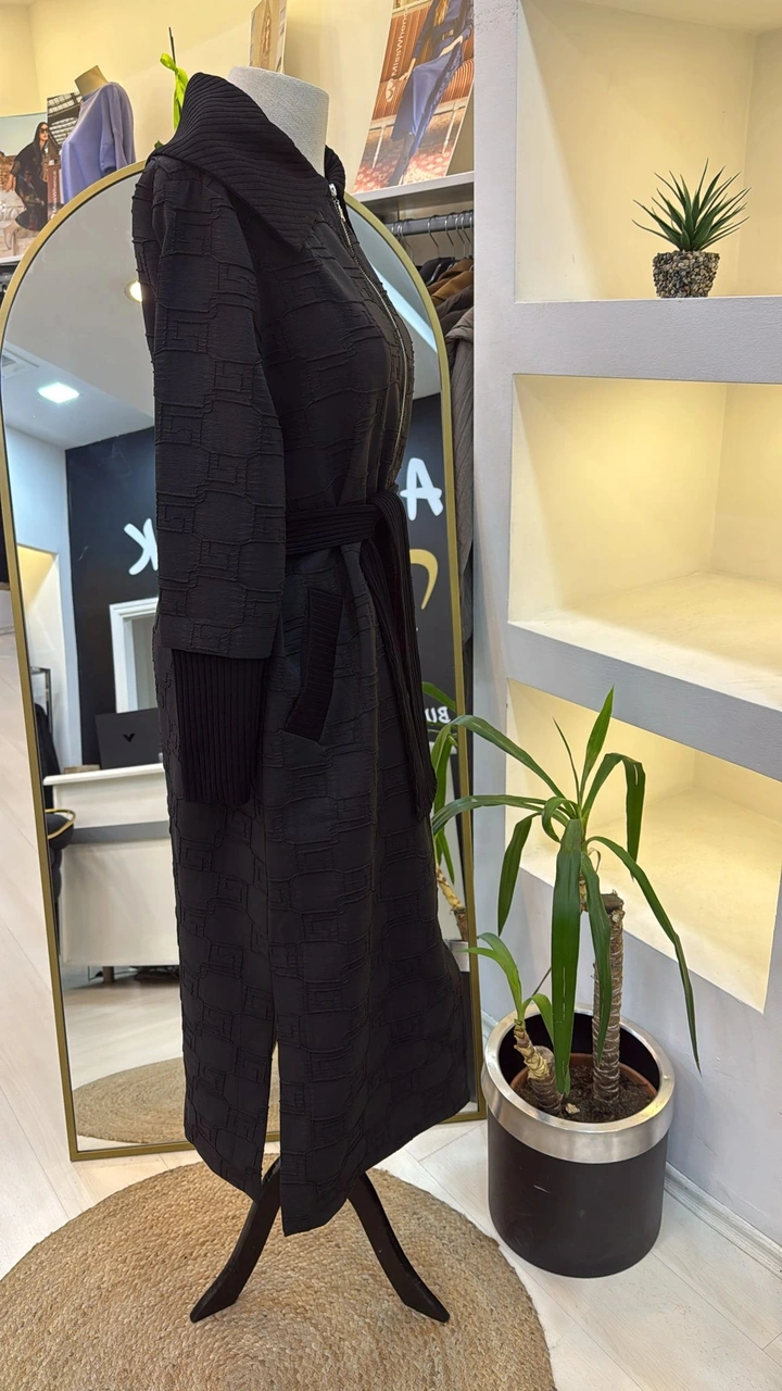 Nuss 6004 Kolları Ribana Kap-siyah Siyah