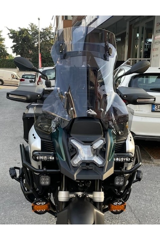 Bmw R13000 Gs Adventure Uyumlu Tur Camı Şeffaf Veya Füme Tip-2 55cm Orta