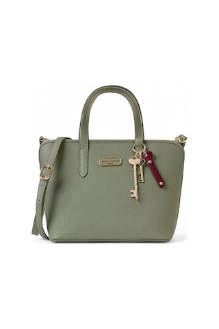Pierre Cardin Logo Detaylı Yeşil Kadın El Çantası 05pc25k102-p Yeşil