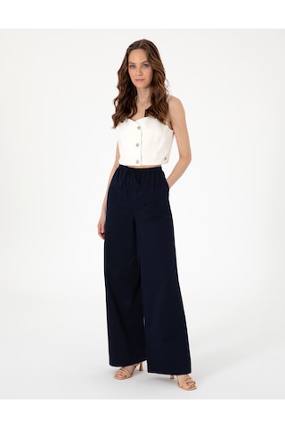 Pierre Cardin Kadın Lacivert Pantolon Kanvas-chino 50313136-vr033 Lacivert