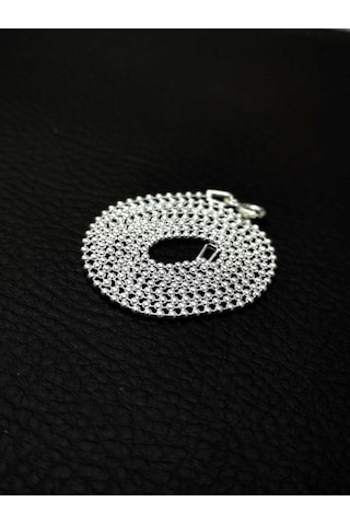 Omar Silver Unisex Top Tırnak Makası 1,5 Mm Gümüş Kolye Zincir