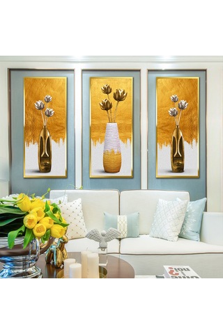 Dianziye 3d Yeşil Bitki Duvar Sticker, Vinil Materyal, Su Geçirmez, Kolay Yapıştır, Pencere-kapı-cam Uygulanabilir, 30x30cm, 3 Adet Paket Çok Renkli