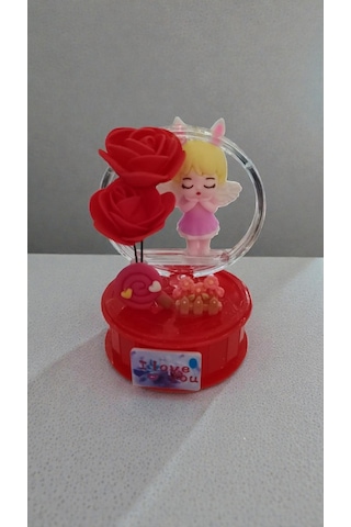 Sevgililer Gününe Özel Sevgili I Love You Fanus Işıklı Hediyelik Doum Günü Boyut:12cm 8cm