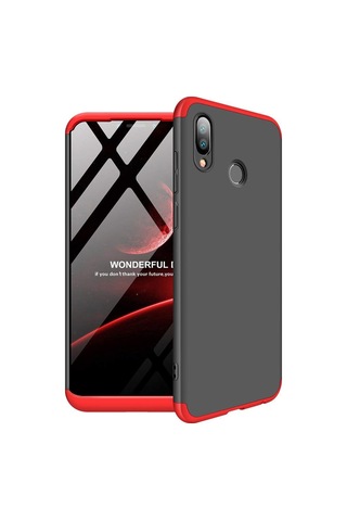Huawei Honor Play Kılıf 3 Parçalı 360 Tam Korumalı Gkk Kapak