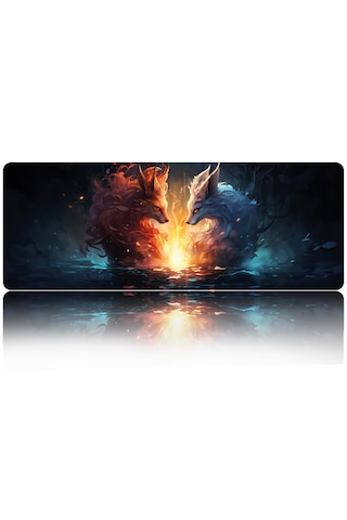 Voxlanth Wolfs-1 Büyük Boy Gaming Oyuncu Mouse Pad 90x40 Cm