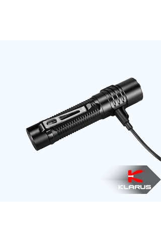 Klarus G15 V2 4200 Lümen Şarj Edilebilir Profesyonel El Feneri 5000 Mah Powerbank Özellikli Ipx8 Siyah