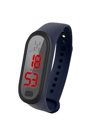 Yaozixa Akıllı Sıcaklık Ölçer Ve Ultrasonik Sivrisinek Kovucu Bileklik - 3 Modlu, Usb Şarjlı Mavi