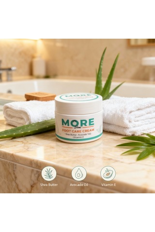 Moresun Foot Care Cream Ayak Topuk Bakım Kremi 3'lü