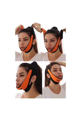 Gıdı Toparlayıcı V Yüz Şekli Çene Bandı