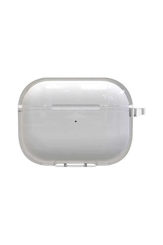 Apple AirPods Uyumlu Pro 2 Kılıf Şeffaf Kristal Silikon Zore Airbag 14 Kılıf Renksiz