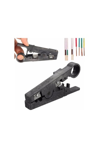 Cc Globallmm Evrensel Döner Koaksiyel Koaksiyel Kablo Kesici Ağ Aracı Cat 5 Tel Stripper 4