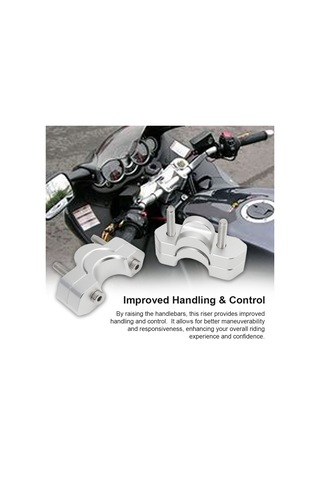 Hallow-motosiklet Gidonu Yükseltici 2 Adet Alüminyum Alaşımlı Lmk00310