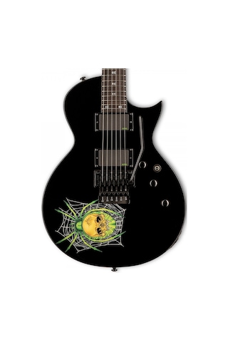 Esp Ltd Lkh3 Kh-3 Spider Kirk Hammett Signature Elektro Gitar Metallica Efsanesi Özel Grafik Tasarım