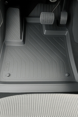 Hitaks Vw Caddy 5 Paspas 2021+ Uyumlu Siyah 4d Havuzlu Oto Paspas