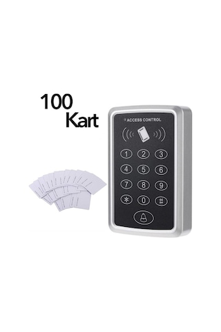 Rfıd Şifreli Kapı Kilidi - , 100 Adet Proximity Kart