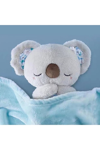 Koala Nefes Alabilen Uyku Arkadaşı 25cm Müzikli Nefes Alan Tam Fonksiyonlu
