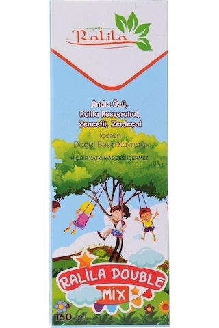 Ralila Double Mix Andız Özü - Resveratrol - Zencefil - Zerdeçal 150 ML