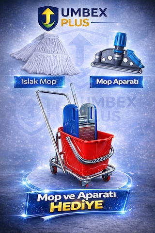 Umbex Plus- Tek Kovalı Metal Presli Krom Araba,krom Temizlik Arabası 1 Mop 1 Aparat Hedıyelı Umbex Plus- Tek Kovalı Metal Presli Krom Araba,krom Temizlik Arabası 1 Mop 1 Aparat Hedıyelı