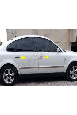 Markadan Vw Passat 3B Krom Kapı Kolu 1996-2005 4 Kapı Paslanmaz Ç