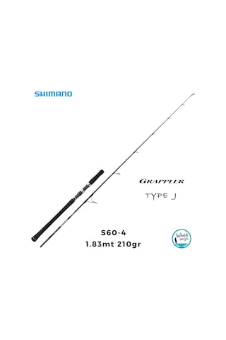 Shimano Grappler Type J S60-4 1.83mt 210gr S2p Jigging Kamış