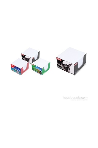 Globox - Saray 9 x 9 CM 500 lük Beyaz Küp Blok