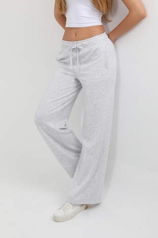 Hdm Kadın Karmelanj Beli Lastikli Cepli Bol Paça Pantolon - H6176