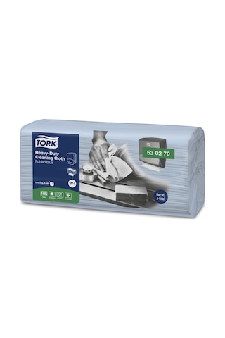 Tork W4 Sistem Temizlik Bezi Ağır Kirler 4 Pkt. x 105 Ad.(530279)