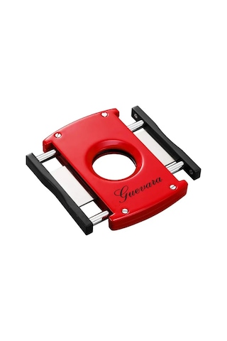 Siyah-kırmızı Metal Puro Makası Kesici - Tr7755