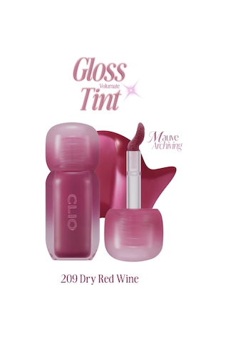 Pigmentli, Parlak Bitişli Dolgunlaştırıcı Lip Gloss Clıo Volumate Gloss 209 Dry Red Wine