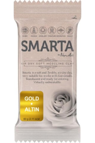 Smarta Modelleme Hamuru 60 Gr. Metalik Altın