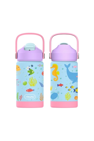 Sipnjoy - Flipsip Çocuk Su Termosu 360 Ml - Ocean Whisper