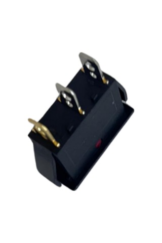 Tekli Dar Işıklı On-off Anahtar 3 Pin Switch 10 Adet