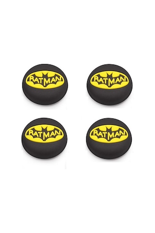 Cafele PS4 - PS5 - Xbox One X/S - Series X - Series S Analog Koruyucu Silikon Pad Siyah Batman