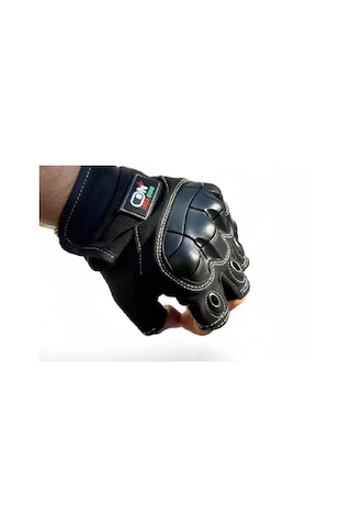On+ İron Claw Korumalı Yarım Motorsiklet Eldiveni L